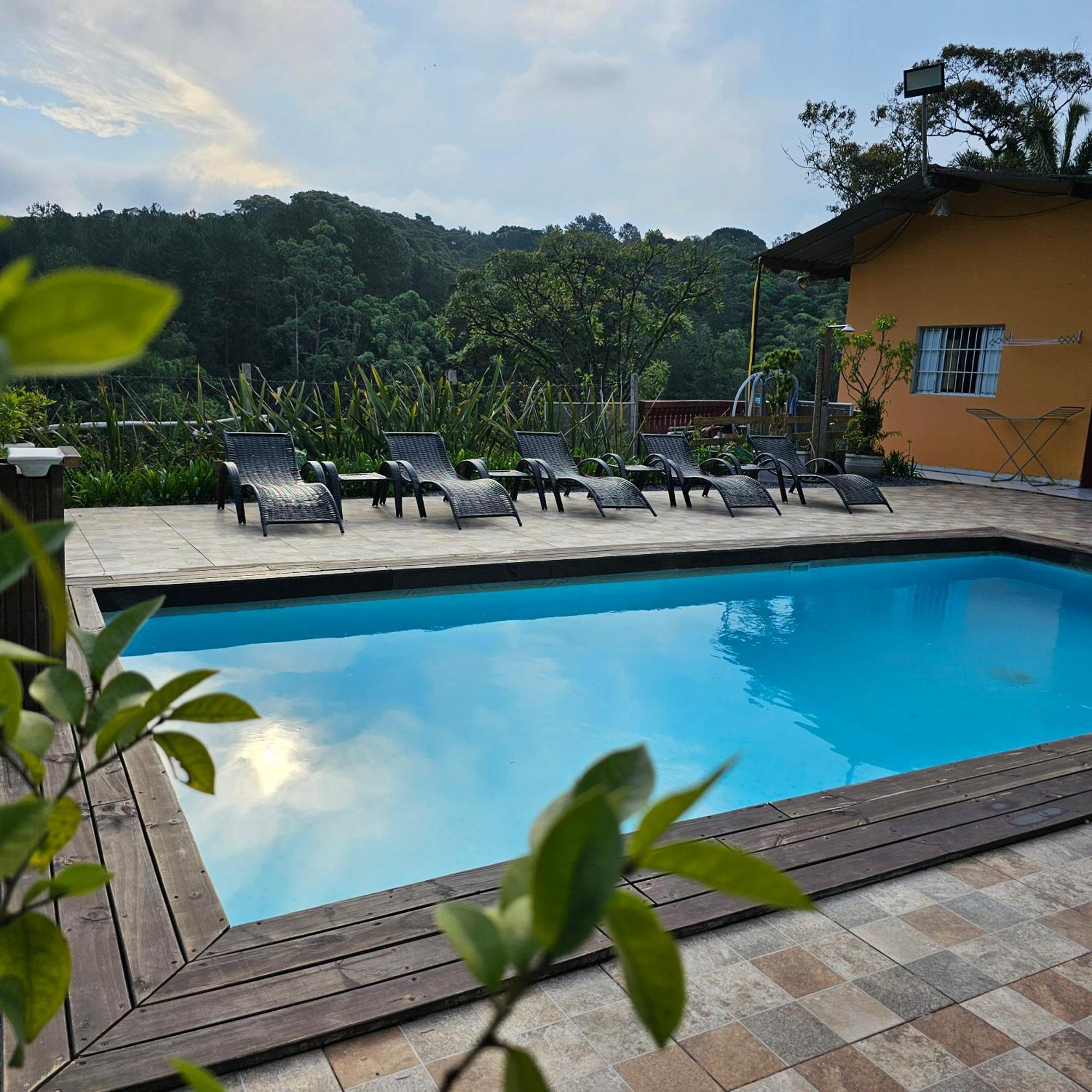 茹基蒂巴Piscina Aquecida 65Km De Sao Paulo Capital Sitio Chacara Casa别墅 外观 照片